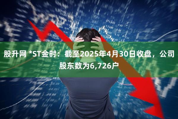 股升网 *ST金时：截至2025年4月30日收盘，公司股东数为6,726户