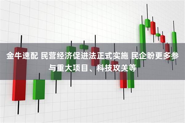 金牛速配 民营经济促进法正式实施 民企盼更多参与重大项目、科技攻关等