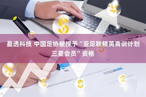 盈透科技 中国足协被授予“亚足联精英青训计划三星会员”资格